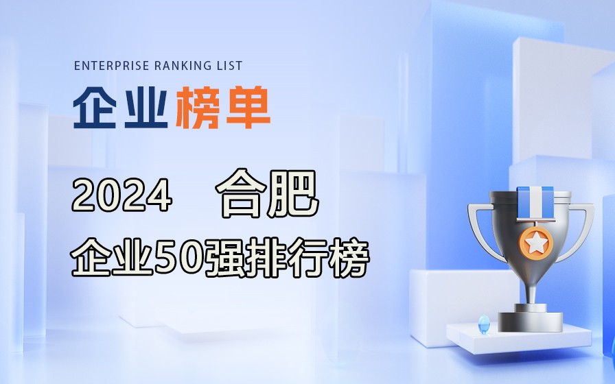 《2024合肥企業(yè)50強排行榜》發(fā)布，附完整榜單！